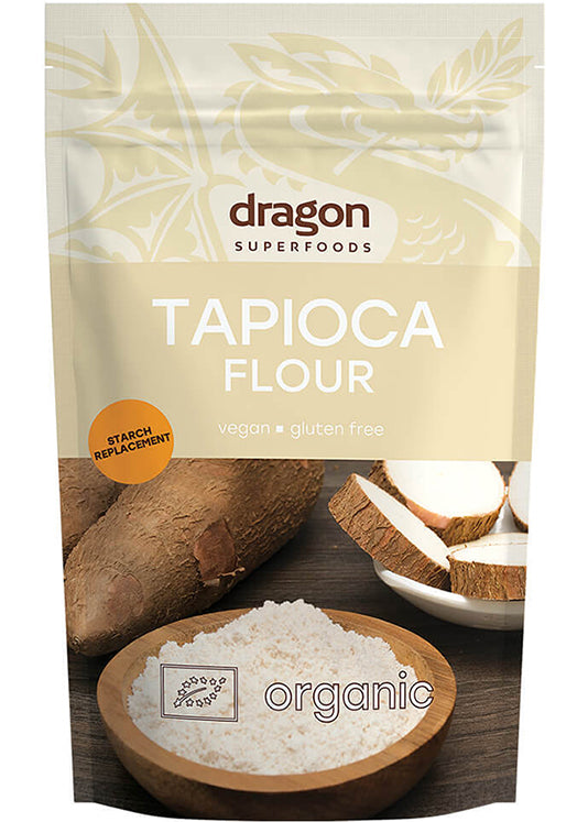 Smart Organics Dragon Super Tapioca Starch 200g - Organic, Gluten-free Thickener