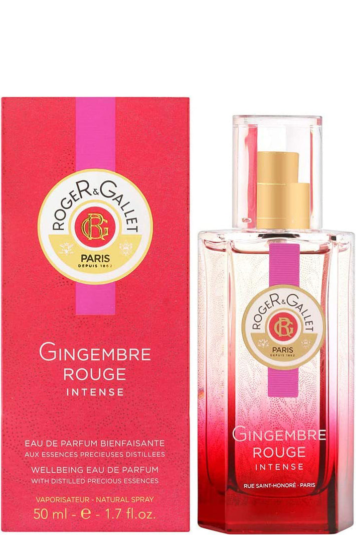 روجيه آند غاليت جينجامبر روج إنتنس أو دو بارفان عطر منشط يدوم طويلاً بالزنجبيل والسوسن 50 مل