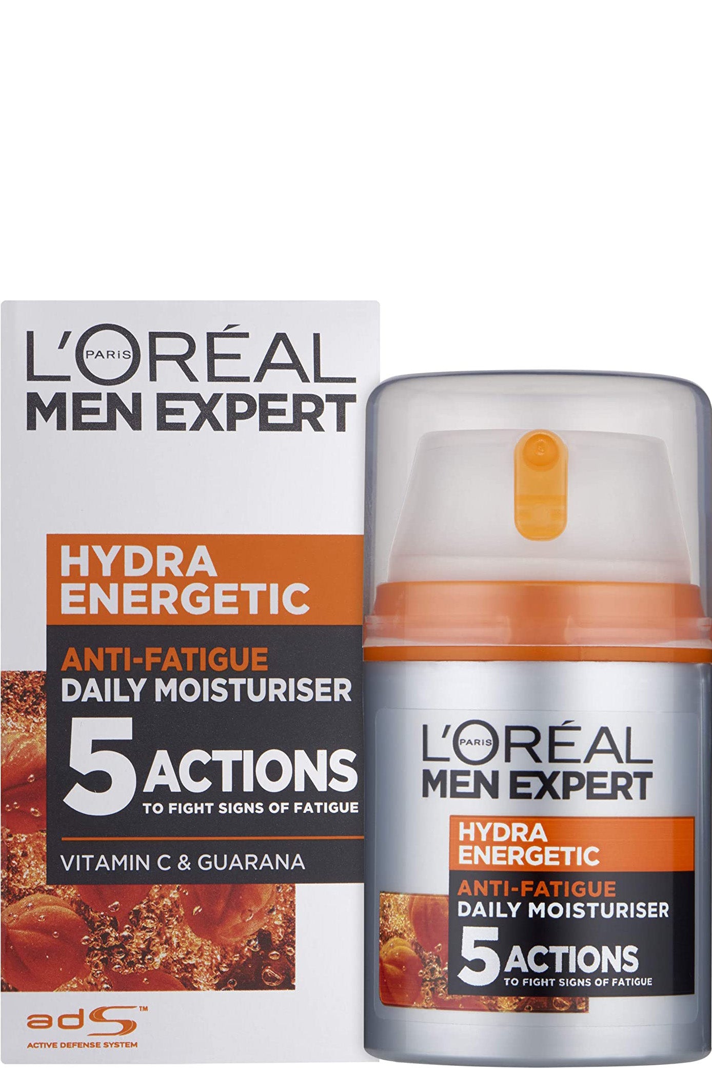 L'oreal Men Expert Hydra Energetic Moisturizer 50ml - Fights 5 Signs Of Fatigue