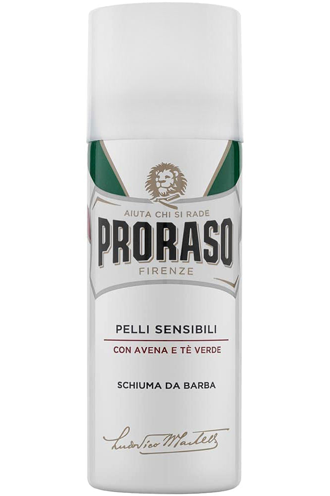 Proraso Sensitive Skin Shaving Foam Soothing Formula With Oatmeal & Green Tea 50ml
