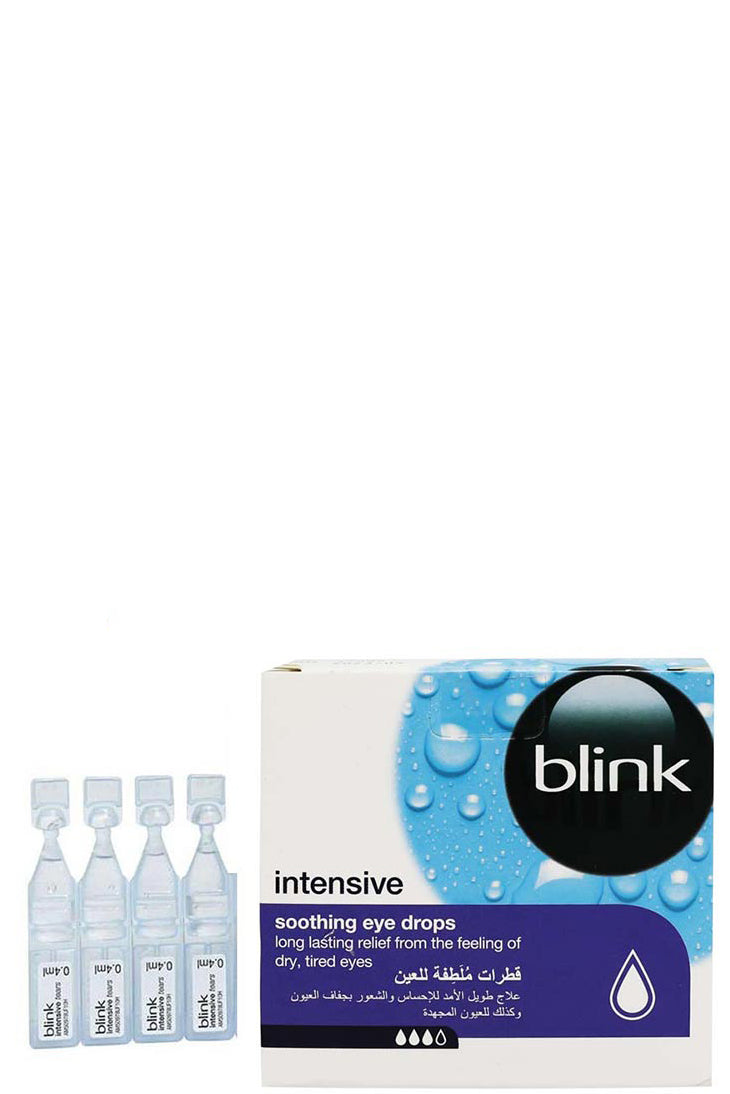 قطرة Blink Intensive Tears، قطرة معقمة ومرطبة للعين 10 مل، زجاجة