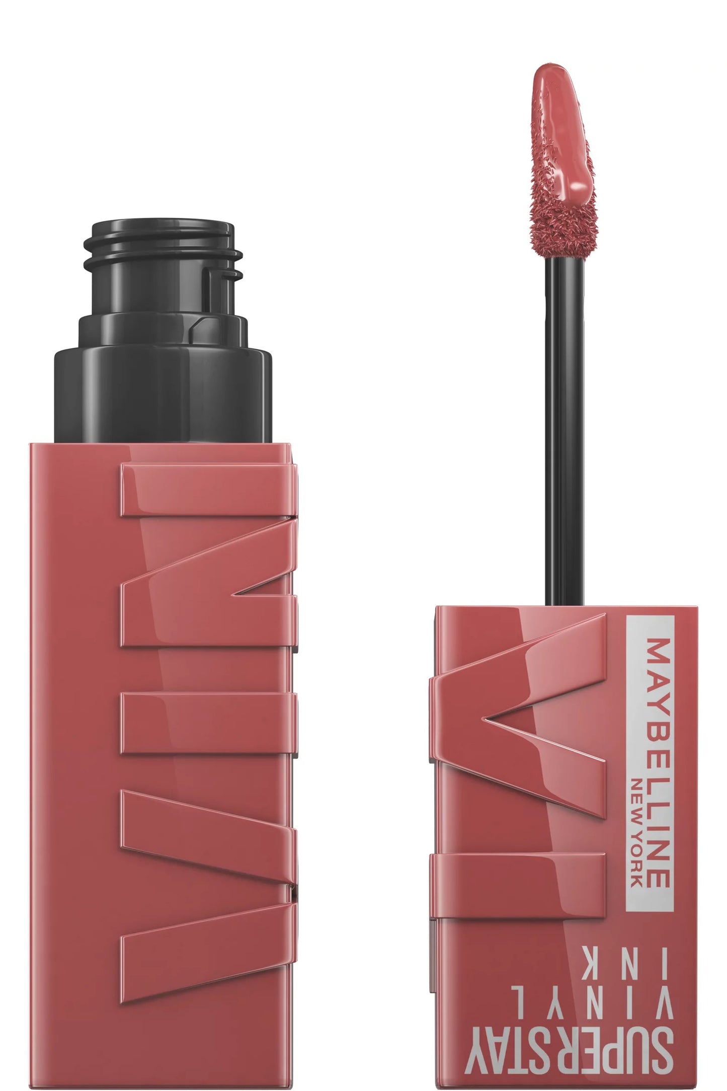 أحمر الشفاه السائل Superstay Vinyl Ink من Maybelline (110 Awestruck) - مقاوم للأداء، بلمعان حيوي