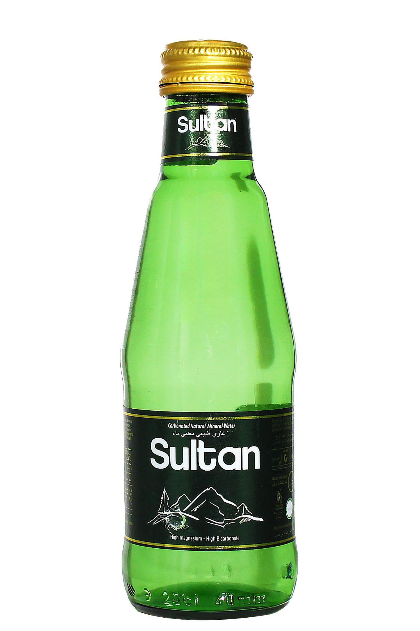 Sultan Carbonated Natural Mineral Water Refreshing Hydration With Essential Minerals 200ml