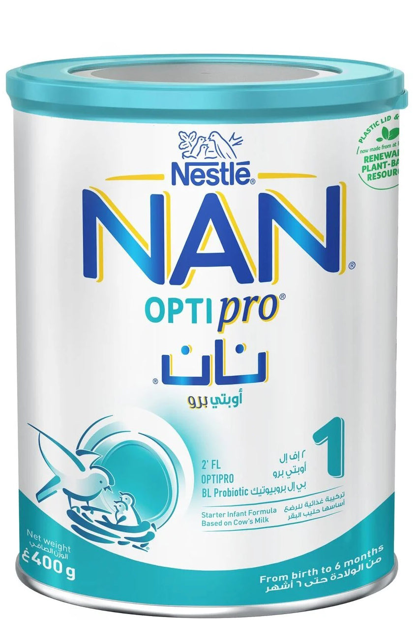 حليب نان بريميوم للرضع تركيبة كاملة للتغذية لنمو صحي 400 جم عبوة مريحة