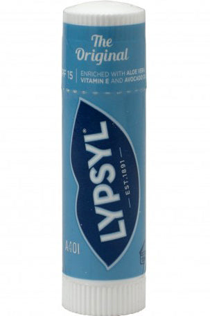 Lypsyl Original Lip Balm Moisturizing Spf 15 With Aloe Vera & Avocado Oil 4.2g