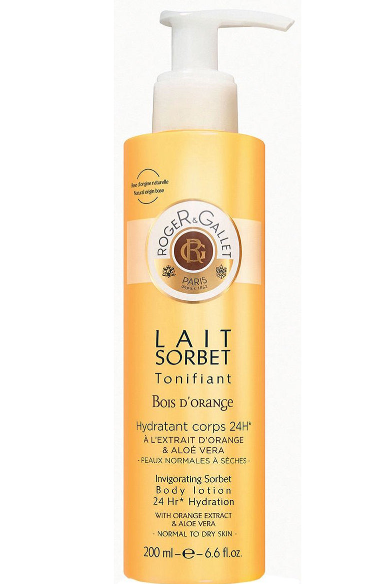 لوشن الجسم Roger And Gallet Bois D'orange ترطيب عميق بزهر البرتقال 200 مل برائحة منعشة
