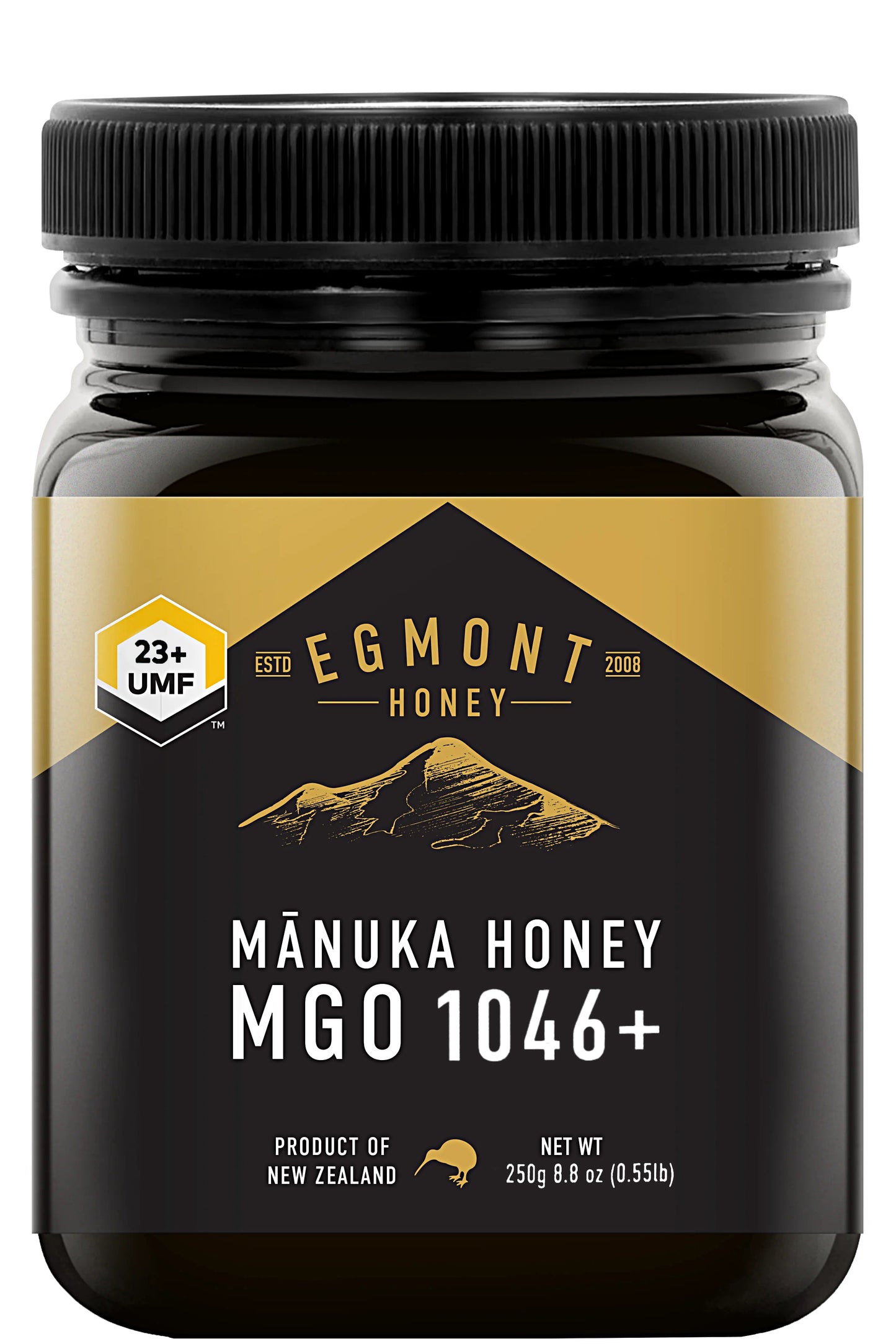 Egmont Honey Umf 23+ Mānuka Honey Immune Support & Skin Health 250g Pure Honey