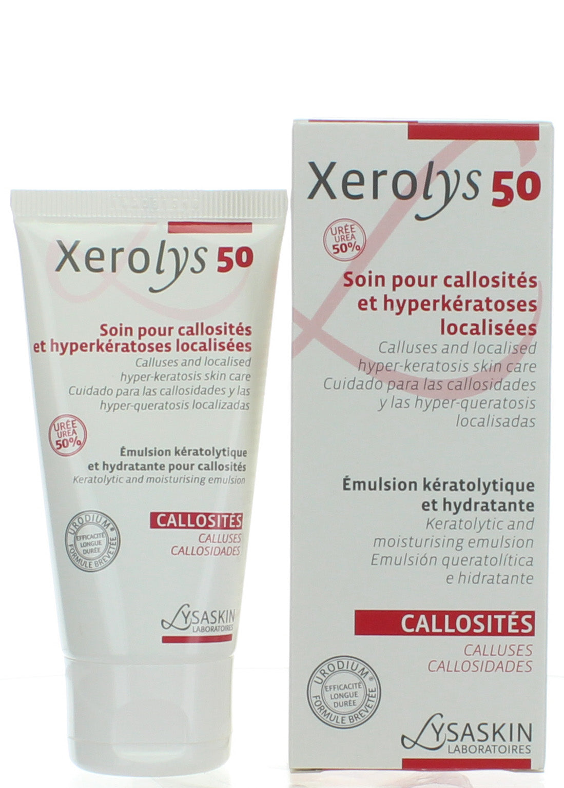 Xerolys 50، ترطيب مكثف وإصلاح حاجز البشرة بالجلسرين واليوريا والسيراميد، كريم 40 جم