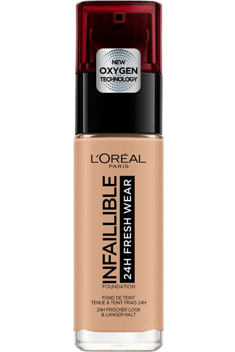 L'oreal Infallible Foundation 24hr 220 Sand - Waterproof Transfer-proof Gel Formula