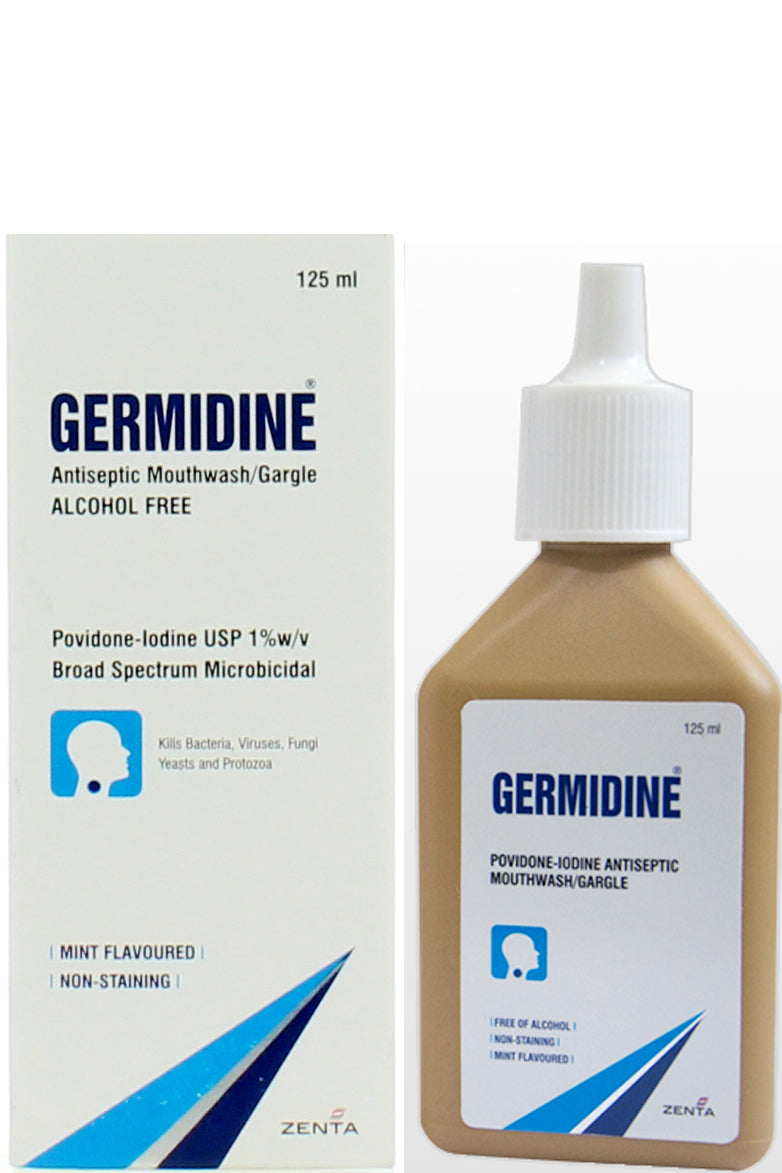 Zenta Antiseptic Gargle Solution Fast Relief For Sore Throats 125ml