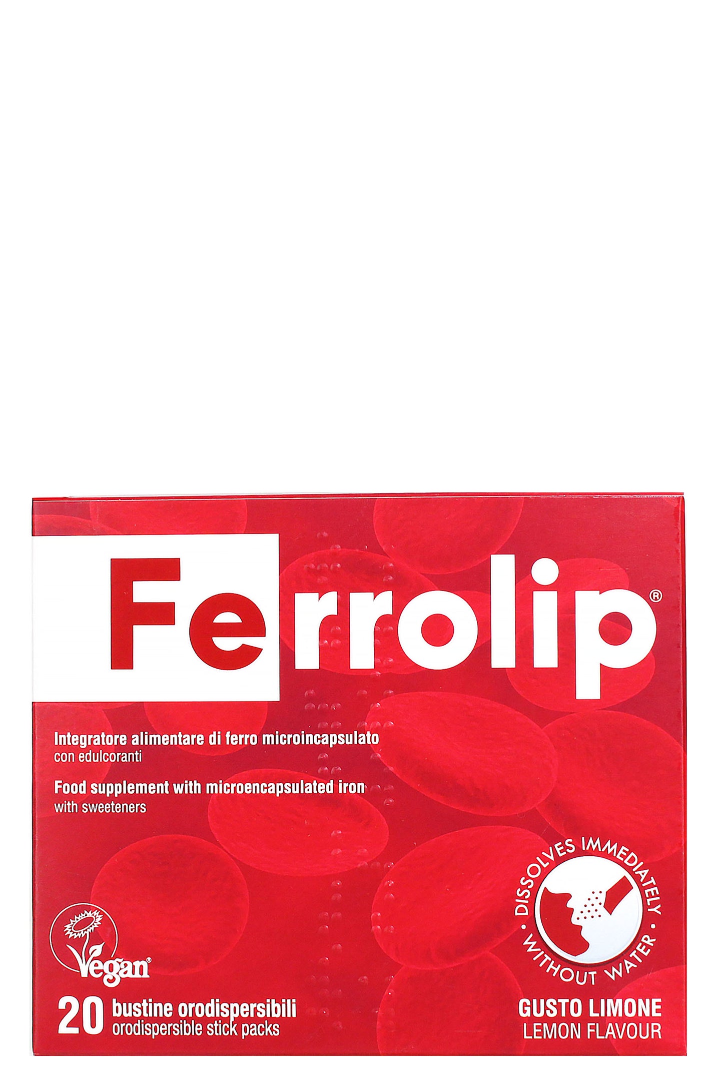 Ferrolipr, With Iron & Vitamin C, 20 Orodispersible Stick Packs