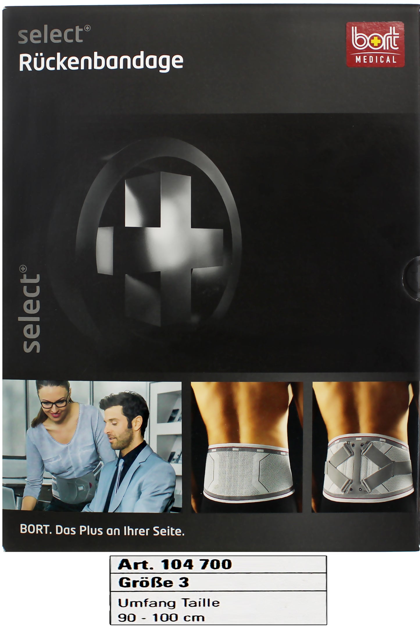 Bort Stabilo Back Bandage Medium Lightweight Lumbar Support For Women