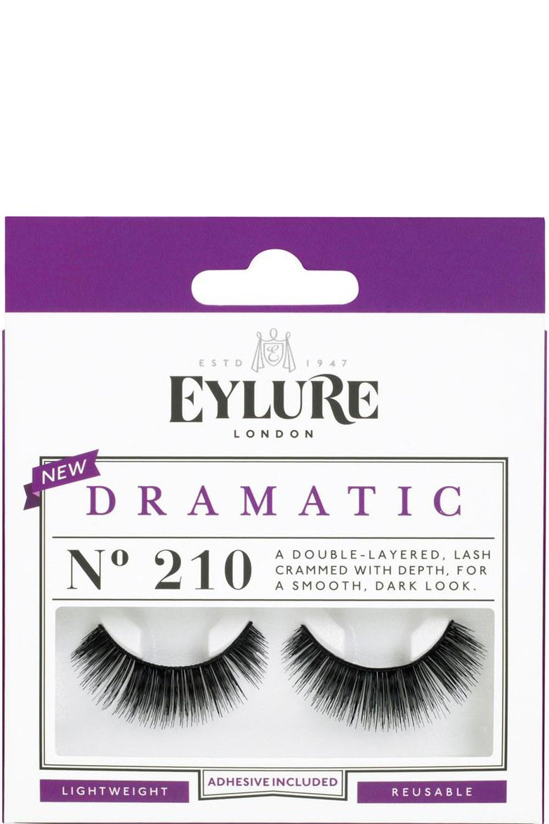 رموش Eylure Dramatic 210 - رموش طويلة وكثيفة ذات انحناءة غنية