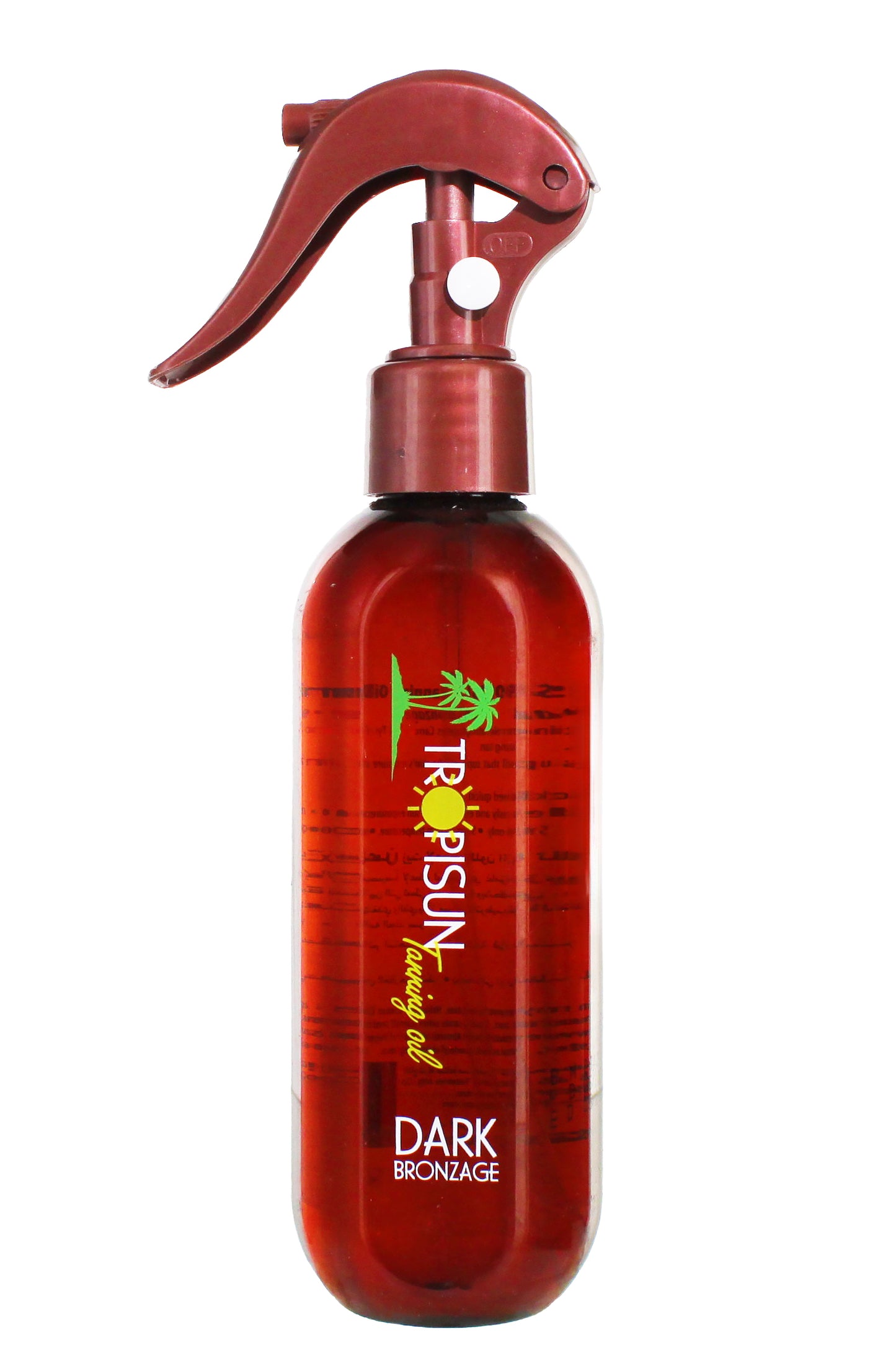 Htmsukhtian Tropisun Tanning Oil Dark Accelerates Tanning & Moisturizes Skin 200ml Water-resistant