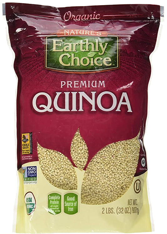 Nature's Earthly Choice Quinoa 907g - Gluten-free, Rich In Iron And Fiber
