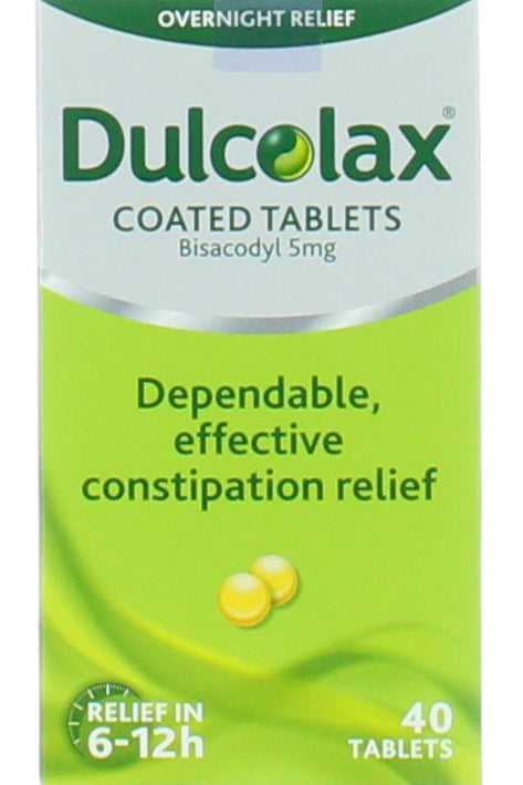 Dulcolax 5 Mg, 40 Sugar-coated Tablets, Blister Pack