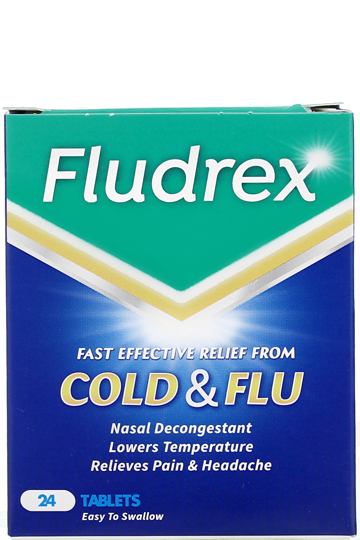 Fludrex 400 Mg/3 Mg/32 Mg/30 Mg, 24 Tablets, Blister Pack