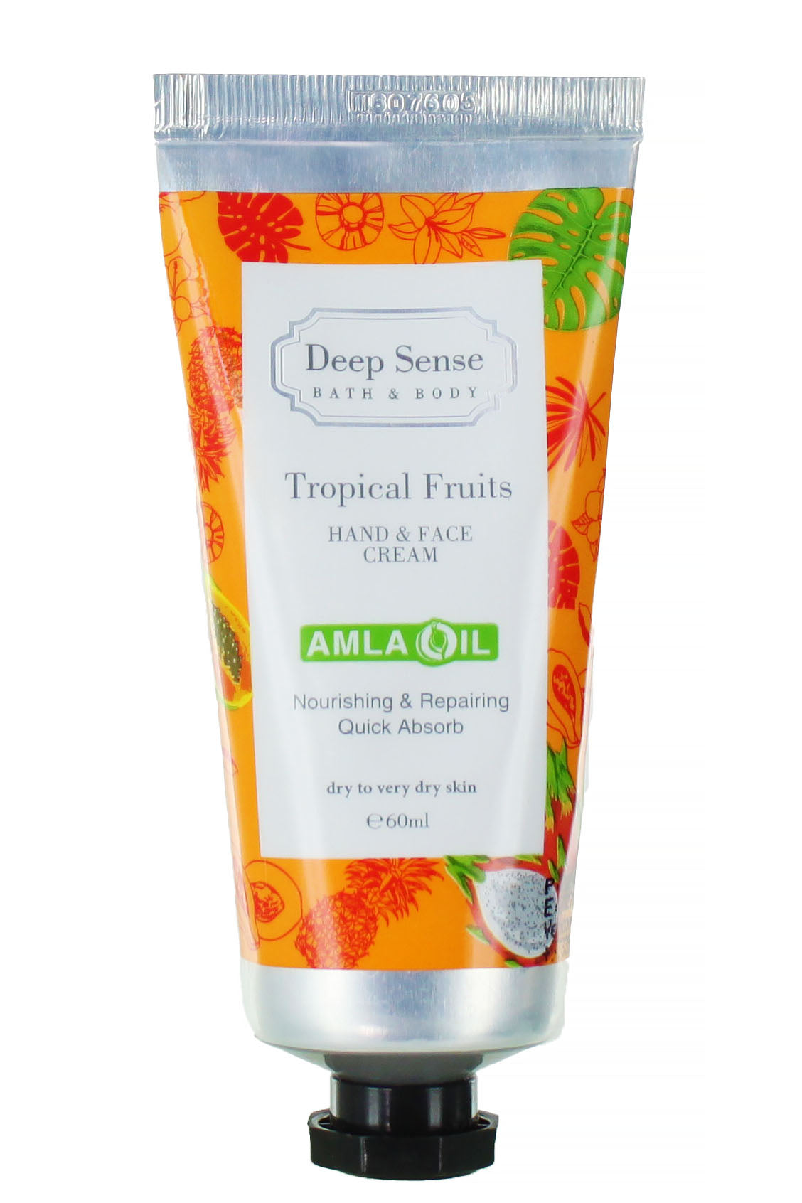 Deep Sense - Trop-fruit Hand & Face Cream 60ml