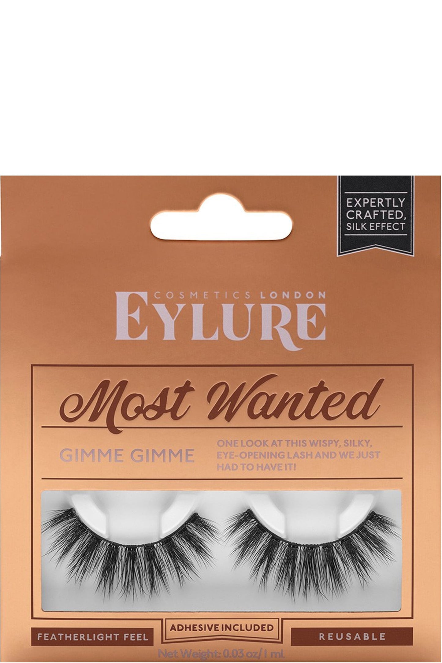 Eylure Most Wanted Gimme Gimme - رموش صناعية بمظهر الحرير الكثيف