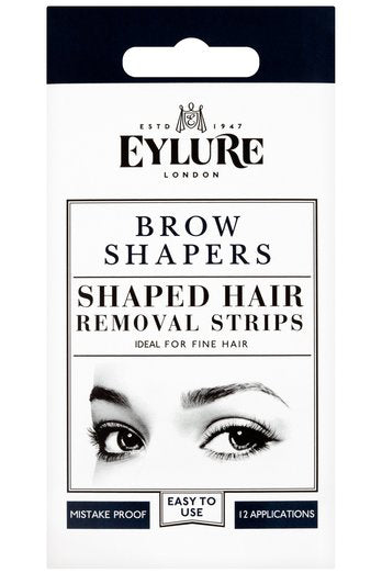 Eylure Brow Shaper - شرائح الشمع البارد المقطوعة مسبقًا للحصول على مظهر مثالي