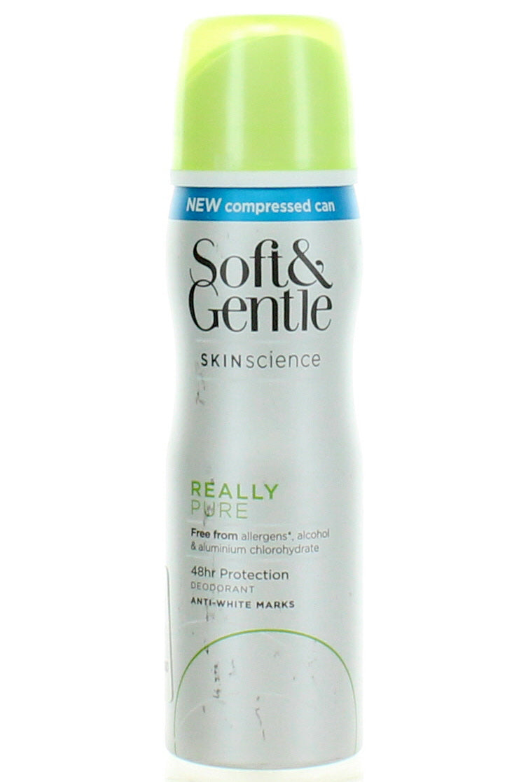 سبراي مزيل العرق ومضاد للتعرق Soft & Gentle Really Pure حماية لمدة 48 ساعة بزيت الشوفان 75 مل