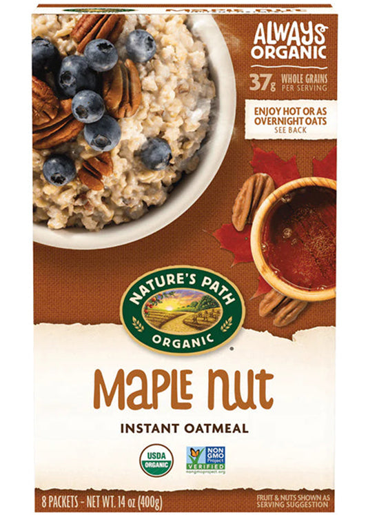 Nature's Path Maple Nut Hot Oatmeal - Organic, 400g