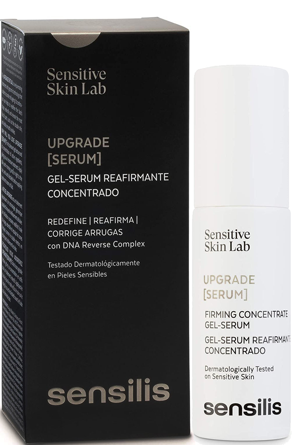 Sensilis Upgrade Serum لشد التجاعيد وتحديد محيط الوجه 30 مل بخلاصة نباتية وببتيدات
