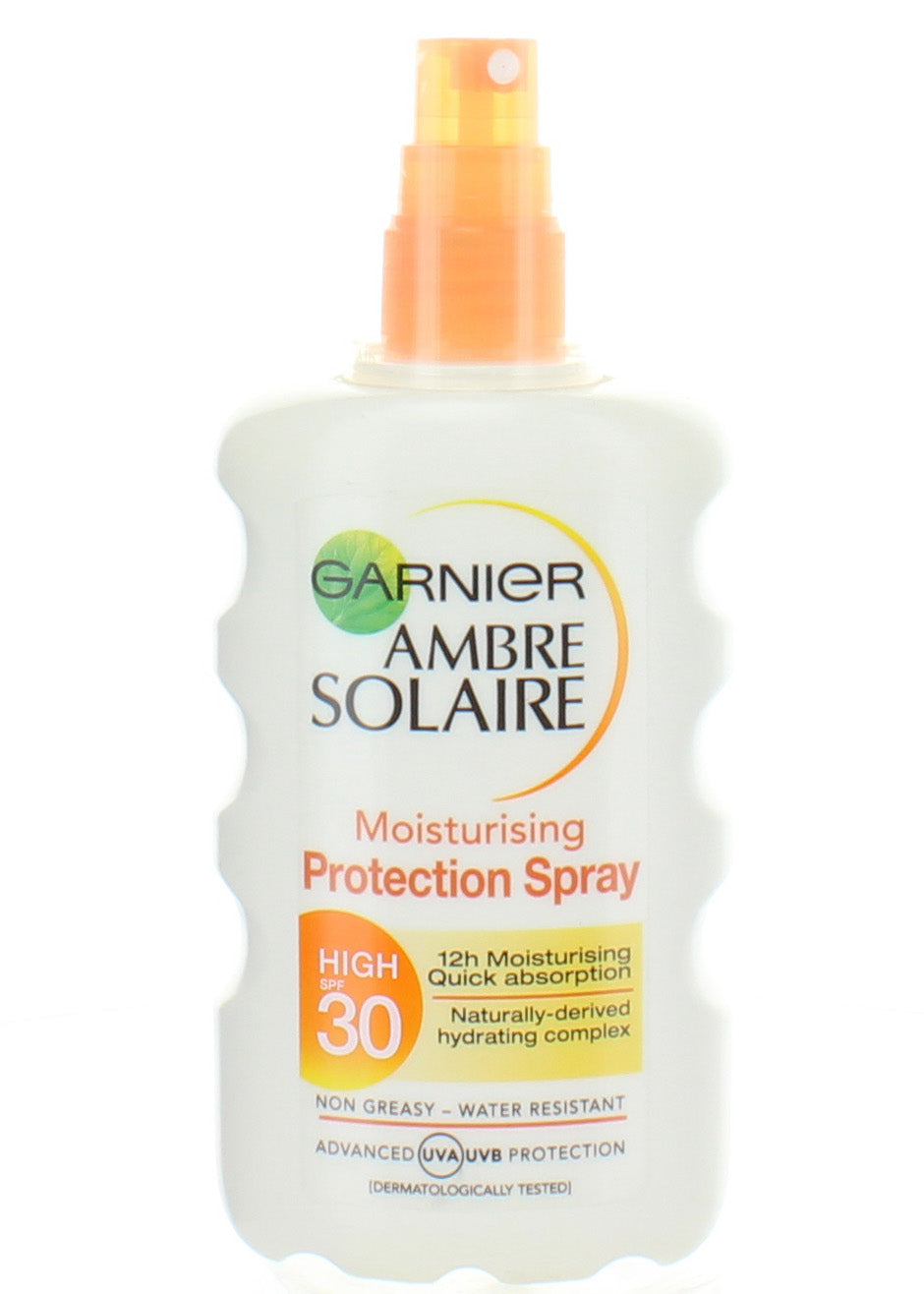 أمبرا سولير سبراي مرطب بعامل حماية واسع الطيف SPF30 تركيبة مرطبة 200 مل بلمسة نهائية غير دهنية