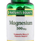 Nature's Bounty Magnesium 500mg Bone Muscle Anxiety Support 100 Tablets