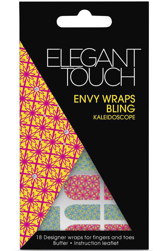 Elegant Touch Envy Wraps Bling - حلية لامعة (18 لاصقة)