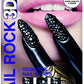 Beauty Rock Nail Wraps Doodad Black Nr3d005 لأسلوب جريء ومبدع