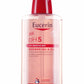 جل استحمام وزيت Eucerin Ph5 للبشرة الجافة والحساسة مع نظام توازن الأس الهيدروجيني، وديكسبانثينول وزيوت طبيعية لتنظيف لطيف وحماية حاجز البشرة