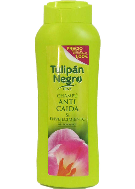 Tulipan Negro Anti Hair Loss Shampoo Strengthens Hair With Natural Extracts 400ml