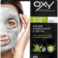 Oxy Bubble Mask Purifying Sheet Mask With Activated Charcoal And Aloe Vera - Deep Cleansing, Hydrating, Smoothing - One-time Use