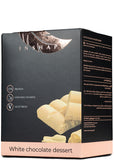 Inshape High-protein (72%) White Chocolate Dessert Meal Replacement – Reduced-carb, Low-fat, Vegetarian, With Added Vitamins And Sweetener, In 25g Sachet