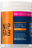 Nip Fab Glycolic Fix Night Pads Extreme Xxl مقشر مفتح 5% حمض الجليكوليك حمض الساليسيليك
