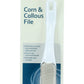 Careway Corn & Callous File High-quality Stainless Steel, Ergonomic Handle For Hard Skin Removal