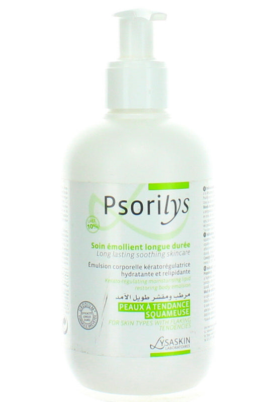 Lysaskin Psorilys Soothing Emulsion (200ml) - مستحضر مرطب قائم على اليوريا للصدفية