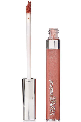 Maybelline Color Sensational Creamy Gloss - Coffee Kiss 630 لون غني