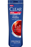 Clear Shampoo Style 2-in-1 (cosmo) 400ml – Manageable Hair With Pro-vitamin