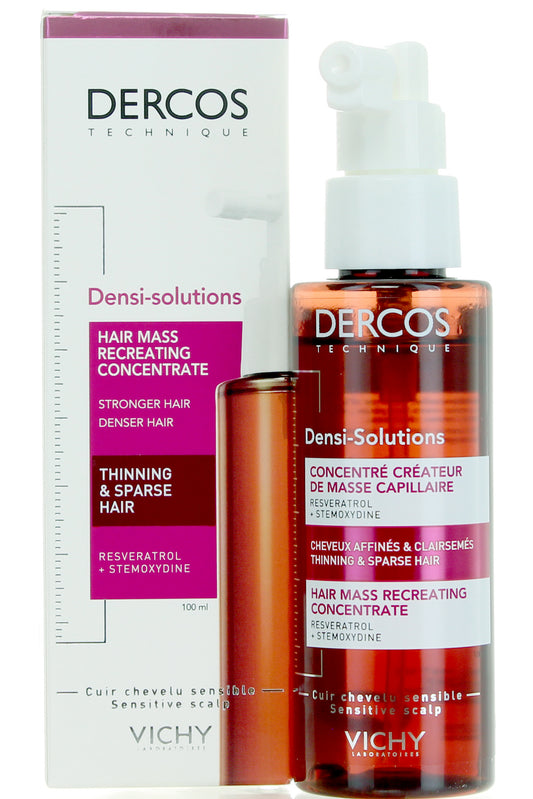 فيشي ديركوس دينسي-سوليوشنز معالج مكثف للشعر بالريسفيراترول لشعر أكثر كثافة وامتلاءً 100 مل