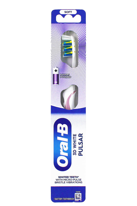 Oral B - فرشاة أسنان ثلاثية الأبعاد نبضية 12*6 ناعمة
