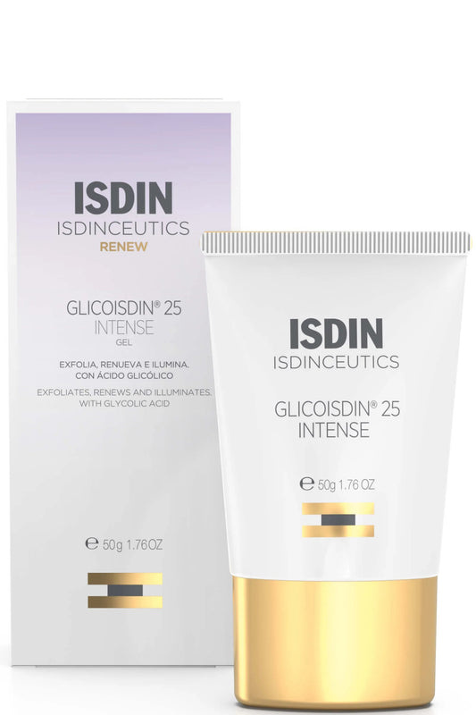 Isdin Glicoisdin 25 Intense Gel Anti-aging & Skin Renewal With Glycolic Acid 50g