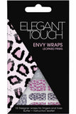 Elegant Touch Envy Wraps - تصميم ليوبارد وردي (18 غلاف)