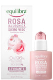 Equilibra Hyaluronic Rose Smoothing Face Serum For Radiance With Fermented Rose Water - 30ml Hydrating, Antioxidant Protection, All Skin Types