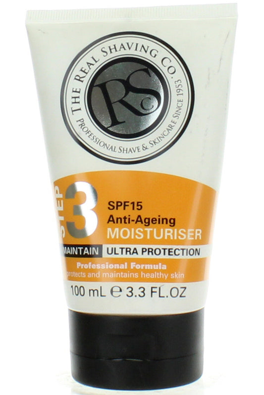 Real Shave Co Evo Iii Moisturizer Anti-aging & Spf 15 Sun Protection 100ml For Men