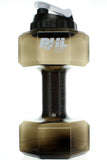 Phl Dumbbell Water Bottle Ergonomic Design With Double-walled Insulation 500 Ml Stainless Steel