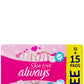 Always Sens Skin Love Maxi Thick Large 46 Pads For Breathable Softness And 0% Stuffiness