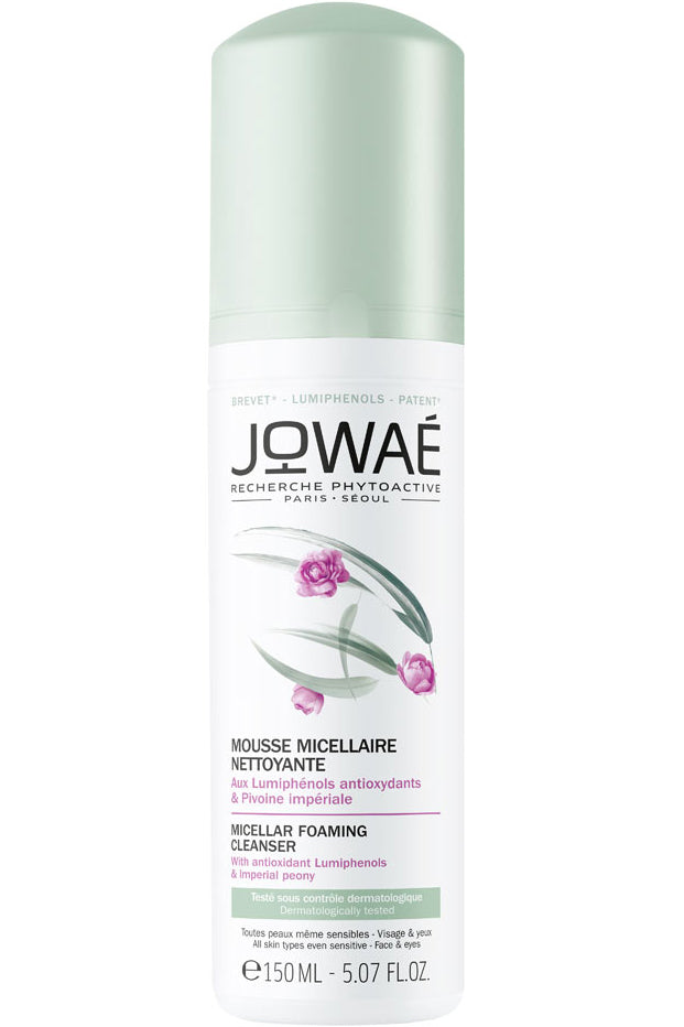 Jowae Cleansing Micellar Foam Radiant Skin Cleanser With Peony Extract 150ml