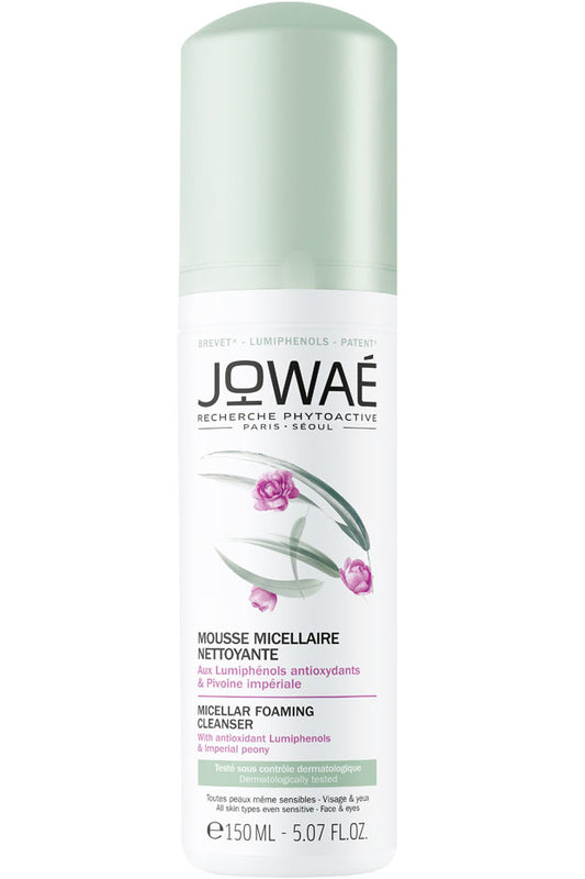 Jowae Cleansing Micellar Foam Radiant Skin Cleanser With Peony Extract 150ml